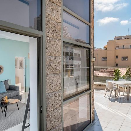 Superbe Apt Avec Terrasse Tres Proche De La Mer ! Tel Aviv Buitenkant foto